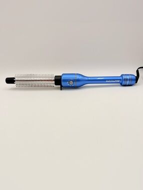Babyliss Pro Nano 1”Titanium Thermal Curling Brush Iron Metal Bristles BABNT75HC